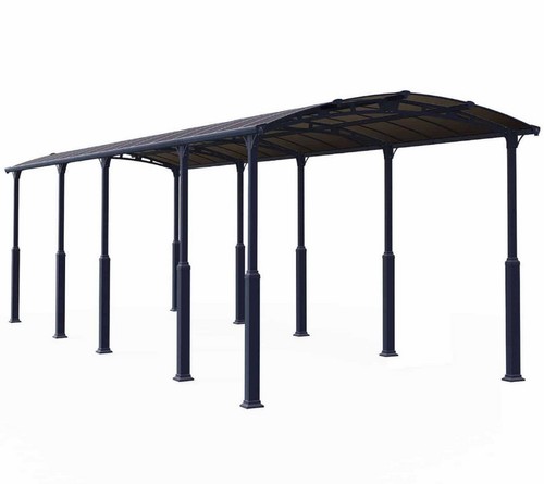 Palram carport gris - palram, 46.1m²