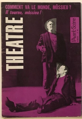 Avant scène - (theÂtre), l'avant-scène