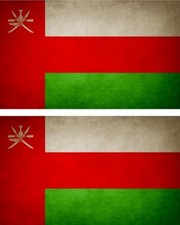 2x Autocollant sticker drapeau