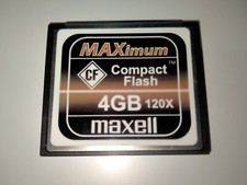 maxell 4GB CF Card e029