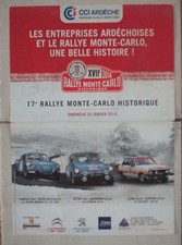 AFFICHE : RALLYE MONTE CARLO