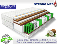 MATELAS STRONG MED 7-zones  double noix de coco STMEDFR de hauteur 22 cm H3-H4
