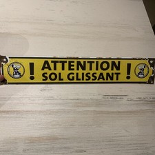 Rare Plaque Émaillée