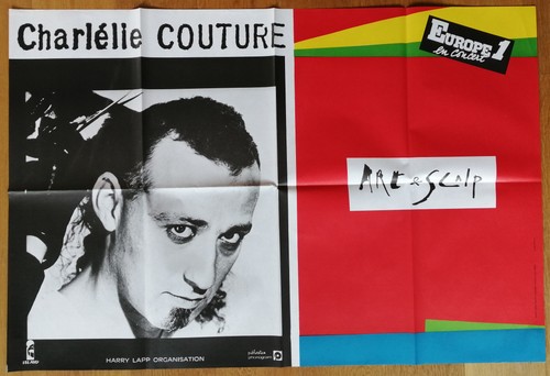 Charlelie couture affiche - charlelie,