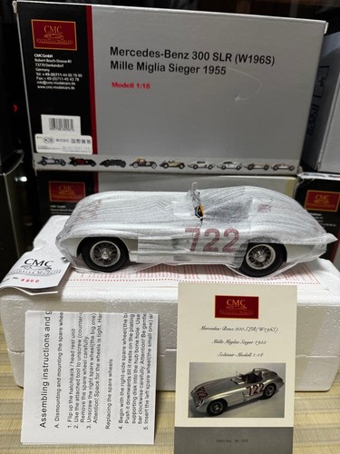 Cmc mercedes benz 300 slr - 1/18, mercedes-benz