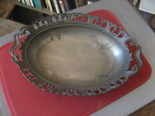 ++"531.10"    GRANDE COUPE A FRUIT EN VERITABLE ETAIN