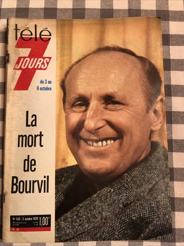 Télé jours 545 mort - 7,
