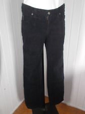 Pantalon droit velours noir