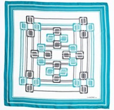 Authentique Foulard " Lancôme " / Authentic " Lancôme  " Scarf