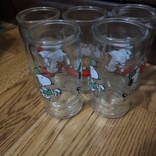 Lot de 5 verres Snoopy