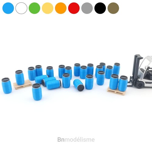 Lot bidons plastique - lot, 25