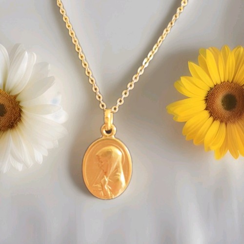 Ancien pendentif médaille - -,