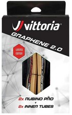 Pack VITTORIA RUBINO PRO IV G2.0 700x28 + 2 Chambres à Air