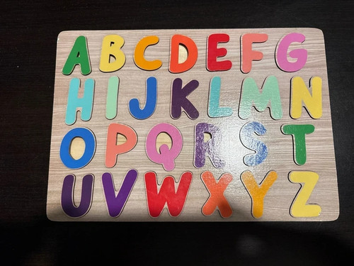 Puzzle bois alphabet bébé - puzzle,