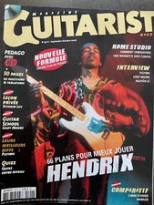 Magazine Guitarist & bass n°192, Jimi Hendrix, Pleymo, Franck Black, Jeff Lang