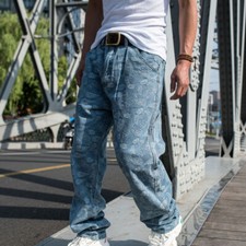 Hommes Bouffant Jeans