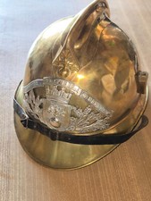 Casque officier sapeur pompier