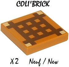 Lego 3068pb0893 - 2x Tile Deco