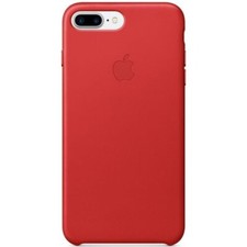 Original APPLE - Coque de protection en cuir Rouge pour iPhone 7 PLUS 7+ / 8+