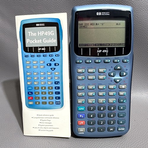 Hewlett packard 49g blue - hp,