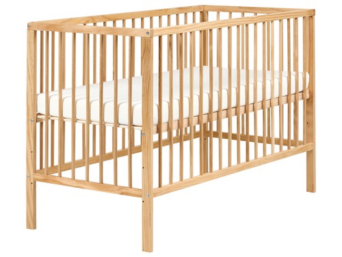 Lit bébé bois 120 cm - lit,