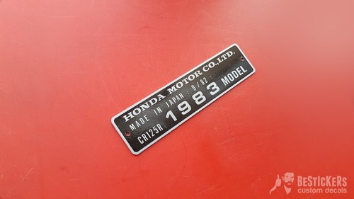 Honda cr125 125 1983 - cr,