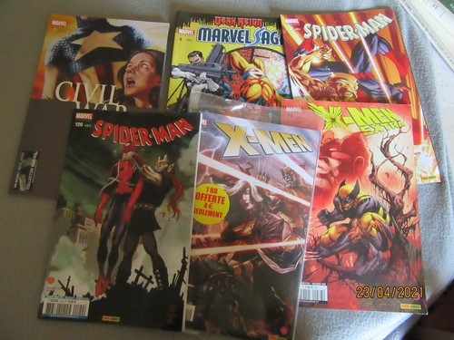 Lot marvel saga - marvel, saga,