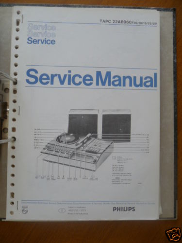 Service manuelle philips - service,