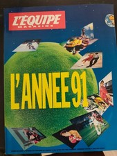 Magazine l'équipe spécial Bilan  1991 numéro 522  Décembre 1991