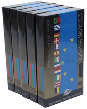 Lot 5 Cassette VHS Premium