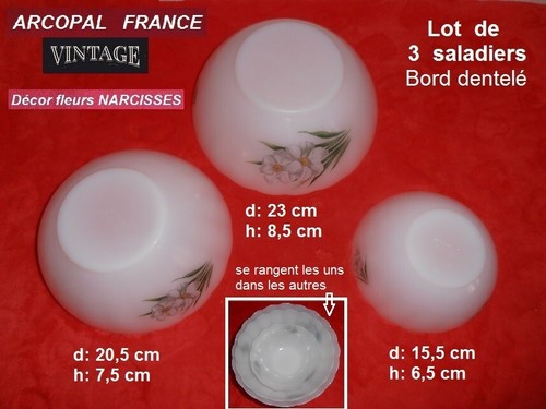 Arcopal france vintage lot - arcopal,