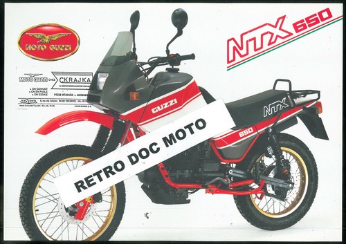Prospectus moto guzzi - guzzi, ntx