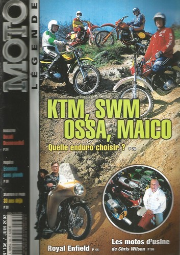 Moto legende 136 ktm - legende, n°136