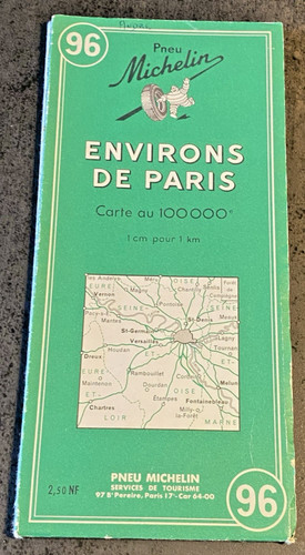 Carte routière michelin - michelin, n°