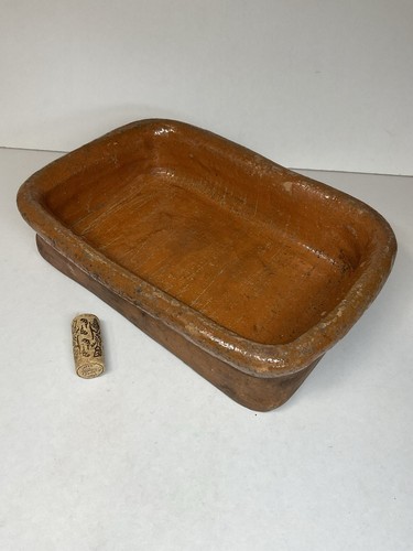 Plat terre cuite - plat, vernissÉe