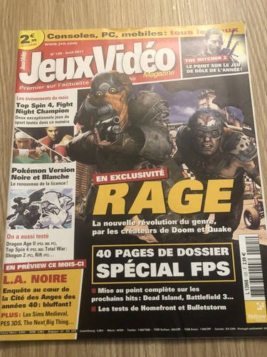 Magazine jeux vidéo 125 - jeux, n°125