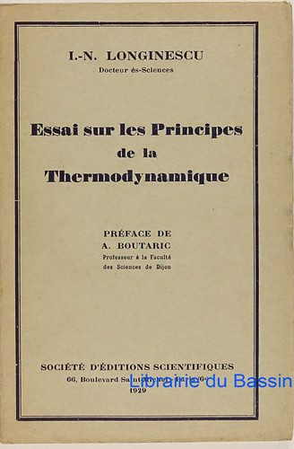 Essai sur les principes - sur, de