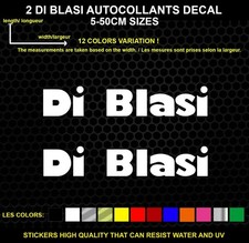 2 Autocollants Décoratifs Di