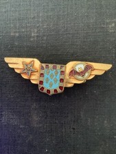 Insigne Militaire Armée air Numéroté 1086 Groupe de Transport 1/61 TOURAINE