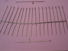 20 aiguilles ERKA pour Machine à tricoter ( 13,9 cm.)