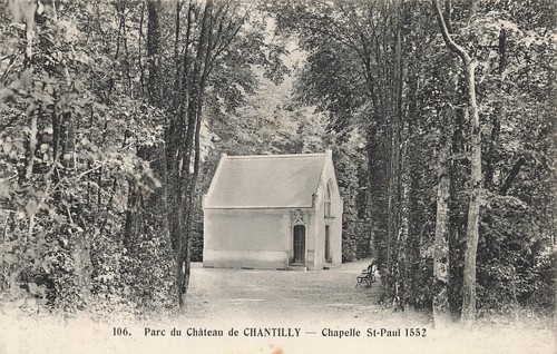 Chantilly parc chapelle - le,