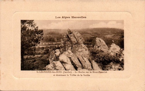 Cpa leonard des bois la - -,