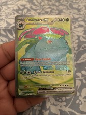 carte pokemon Rare Florizarre Ex Full Art 182/165 De La Série 151