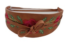 Femme Marron Simili Cuir