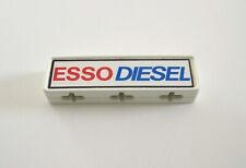 PLAYMOBIL (R3228) STATION - Panneau Double Face Blanc Diesel Esso 3439