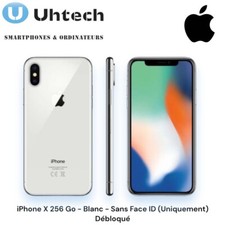 iPhone X 256 Go - Blanc - Sans Face ID (Uniquement) Débloqué