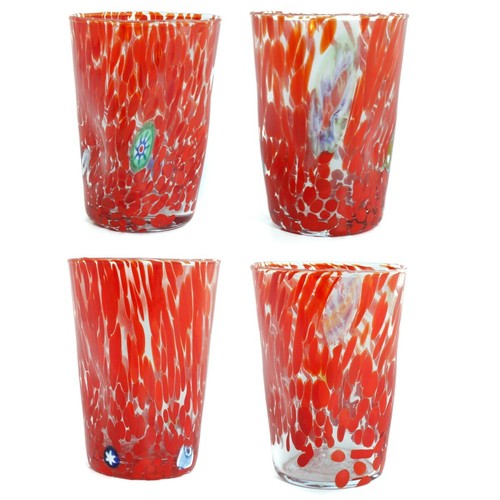 Ensemble quatre verres à - ensemble, de