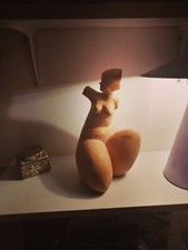 Sculpture Art Moderne En Terre