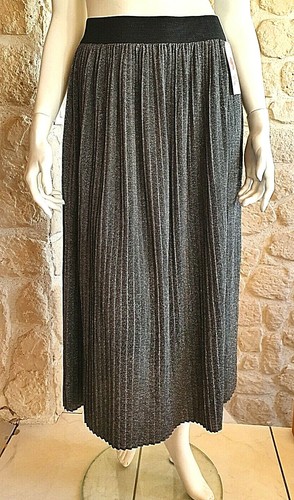Jupe noire argent neuve - noire,