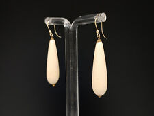 Boucles D'oreilles À Goutte Pour Femme Pendantes En Argent 925 Plaqué Or Jaune